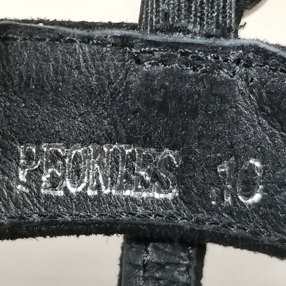 Jeffrey Campbell Peonies Sandals, Black Suede, Womens Size 10 M - Picture 13 of 13